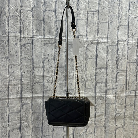 Jenn& Co Quilted Crossbody with Chain Strap - Picture 1 of 4